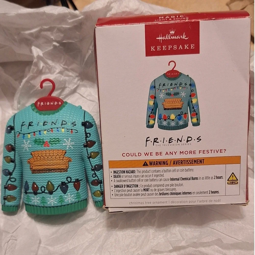 Hallmark Keepsake 2025 Friends Could We Be Any More Festive? Illuminate Ornament